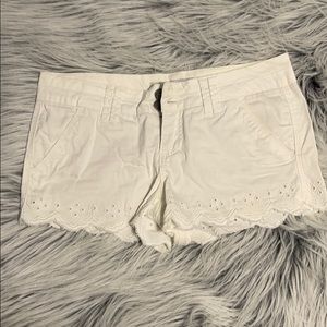White shorts